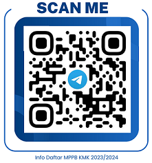 Logo QRcode Telegram Info Daftar MPPB KMK 2023/2024
